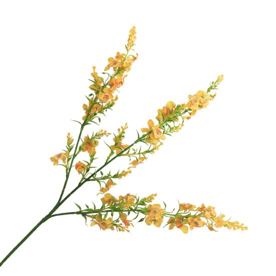 Многофункциональный цветок с 3 головками, искусственный шелковый цветок, домашние реалистичные искусственные мятные цветы для свадьбы