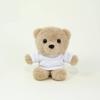 Teddy Bear Plush Toy Keychain With Printing For Gift And Decoration