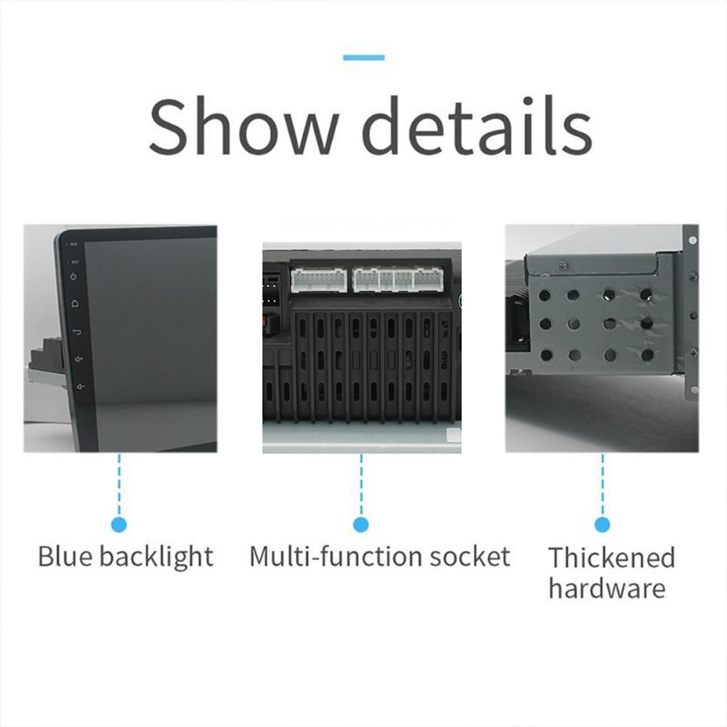 Android 13 2+32G 10.1Inch Full Touch Screen Single Din Car Stereo Radio 1DIN Bluetooth Car Stereo