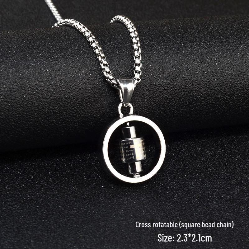 Модное унисекс-ожерелье из титановой стали с подвеской-свистком в стиле хип-хоп