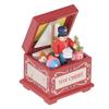 1:12 Miniature Dollhouse Box Tiny Vintage Wooden Dollhouse Chest for Desk Room Decoration