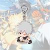 Anime Naruto Acrylic Keychain Accessaries Uzumaki Naruto Cartoon Keyring