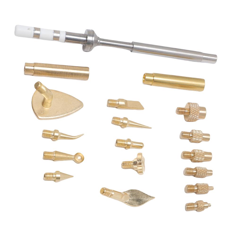 Инструмент для установки термозакладных 3D-печать Инструмент для сглаживания Набор Наконечник для термозакладных для финишной обработки модели