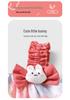 Youqi 2026 Summer Pink Floral Bunny Princess Dress for Babies - Play & Formal Wear