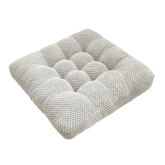 Square Seat Cushion Ultra Soft Warm Floor Cushion Thicken Dining Room Chair Pads for Kitchen Dining Office Chairs Tatami