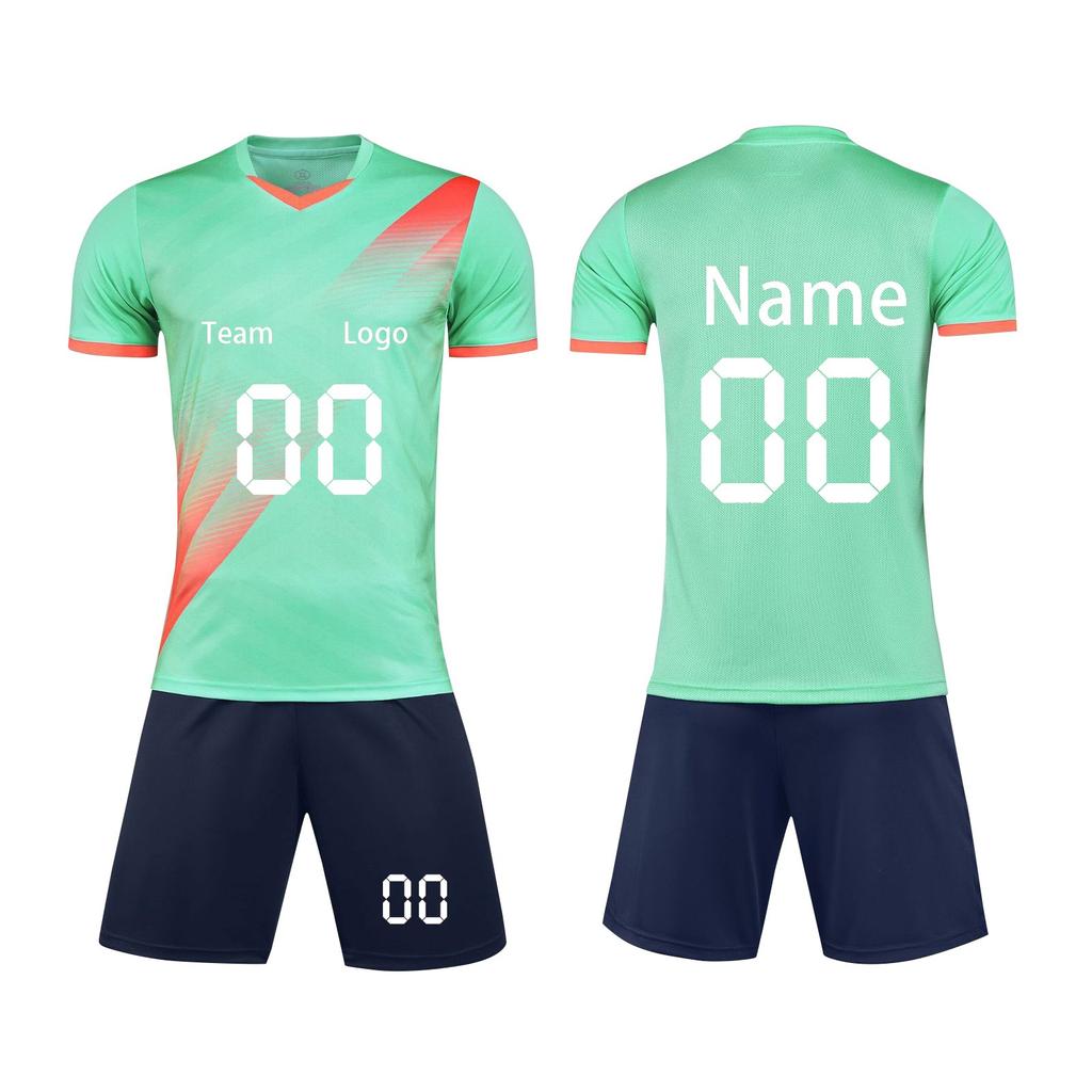 Personalised Shirts Kit Mens Girls With Name Number Custom Football Jerseys For Boys Training Suit