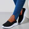 Women Sneakers Lightweight Summer Shoes For Women Casual Flats Shoes Plus Size Women Loafers Anti Slip Tennis Shoes Slio On