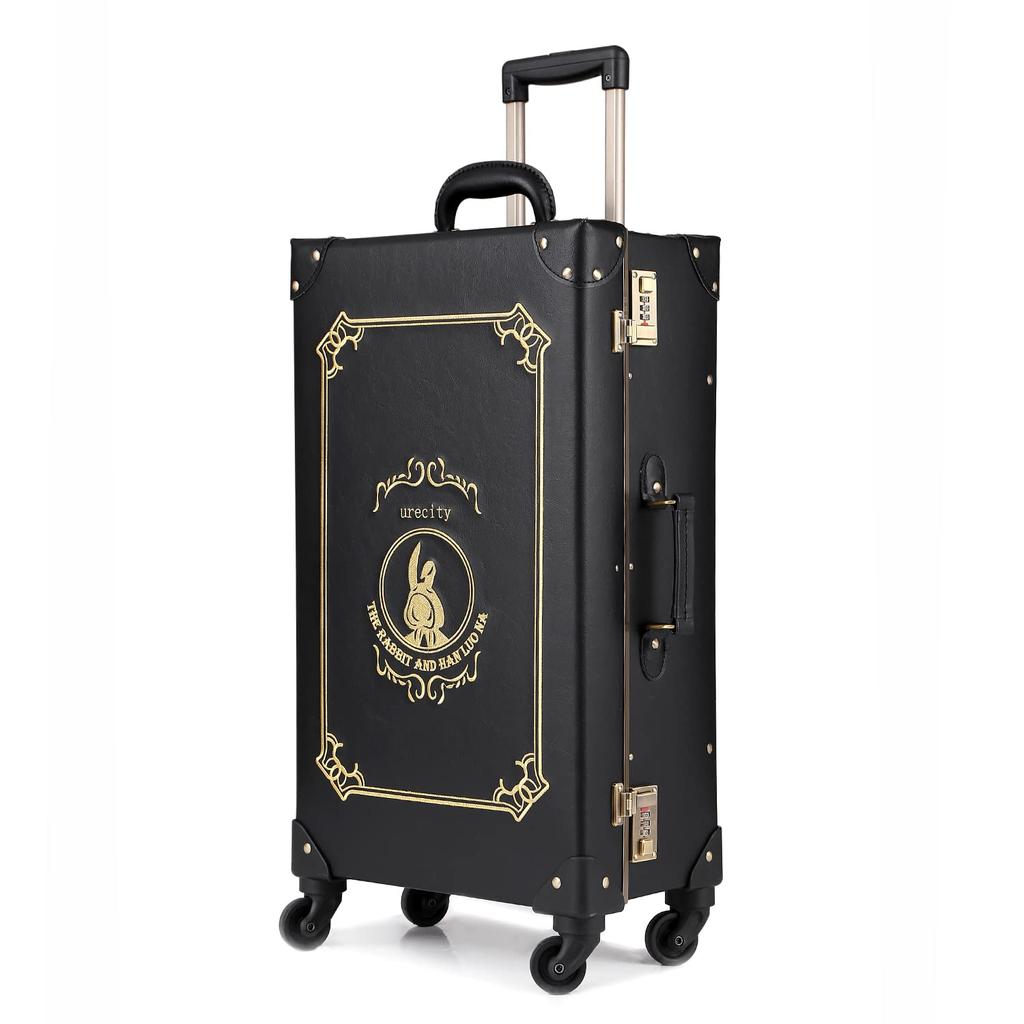 Чемодан для чемодана, сумка для переноски из кожи, ручная работа, ретро, стильный, милый, каркасный чемодан, сверхлегкий, для путешествий, деловых поездок, большой емкости, бесшумный, 4 колеса, S