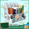Bookshelf Desktop Document Shelf Multi Layer Multi Function Large Capacity Document Basket Sorter Information Storage Box Office Supplies