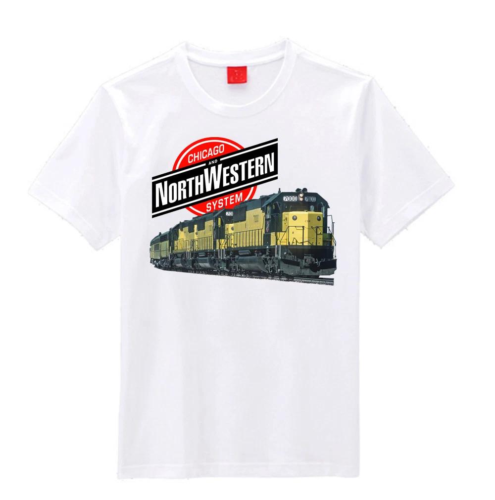 Chicago North Western SD50 Executive Special Train T-shirts