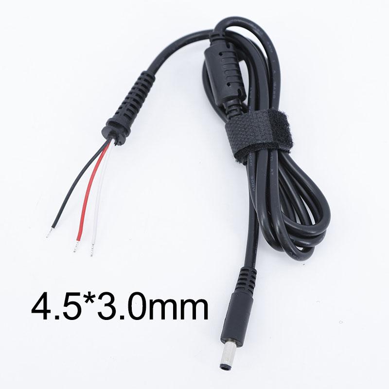 Кабель питания DC 20AWG 5A, Разъем-коннектор 5.5x2.5 4.5x3.0 7.9 7.4mm x 5.0 4.0x1.7mm Jack Штекер Адаптер Зарядное устройство для ПК Ноутбука