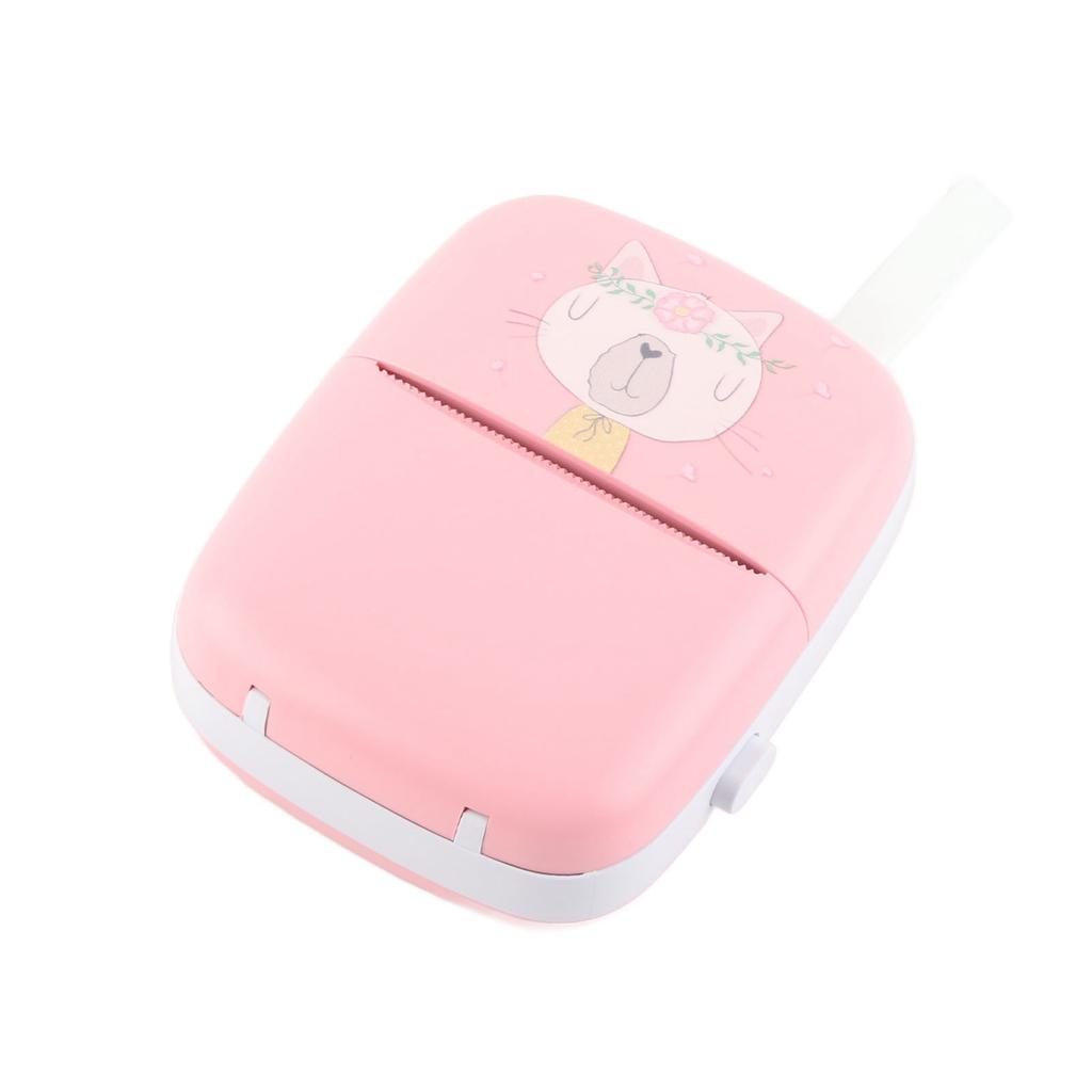 Портативный термопринтер Bluetooth с разрешением 200 точек на дюйм, беспроводной карманный мини-принтер без чернил