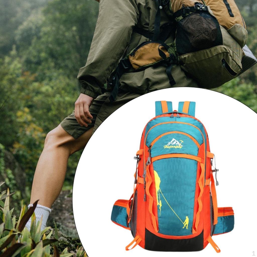 Hiking Backpack Back Pack Lightweight Traveling Bag Portable Sports Daypack for Training