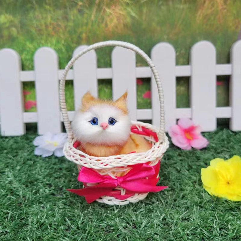 Мягкая лающая игрушка «Кот, кролик и щенок» — развивающая кукла-животное для детей