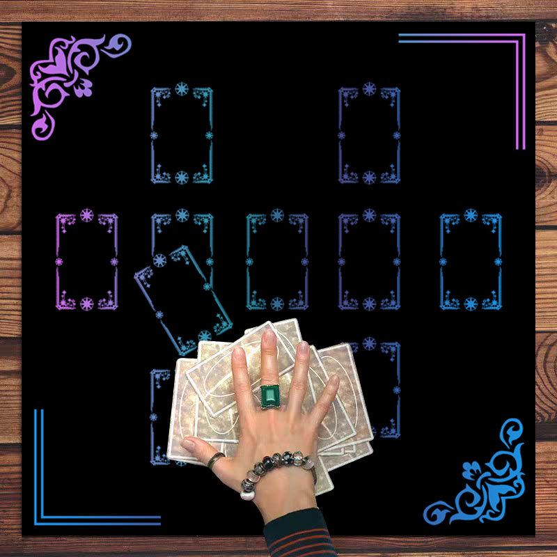 Нескользящая износостойкая скатерть Таро для украшения комнаты