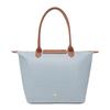 Longchamp Сумка-тоут Le Pliage на молнии из переработанного холста Женская сумка-тоут Серый синий 1899089P80
