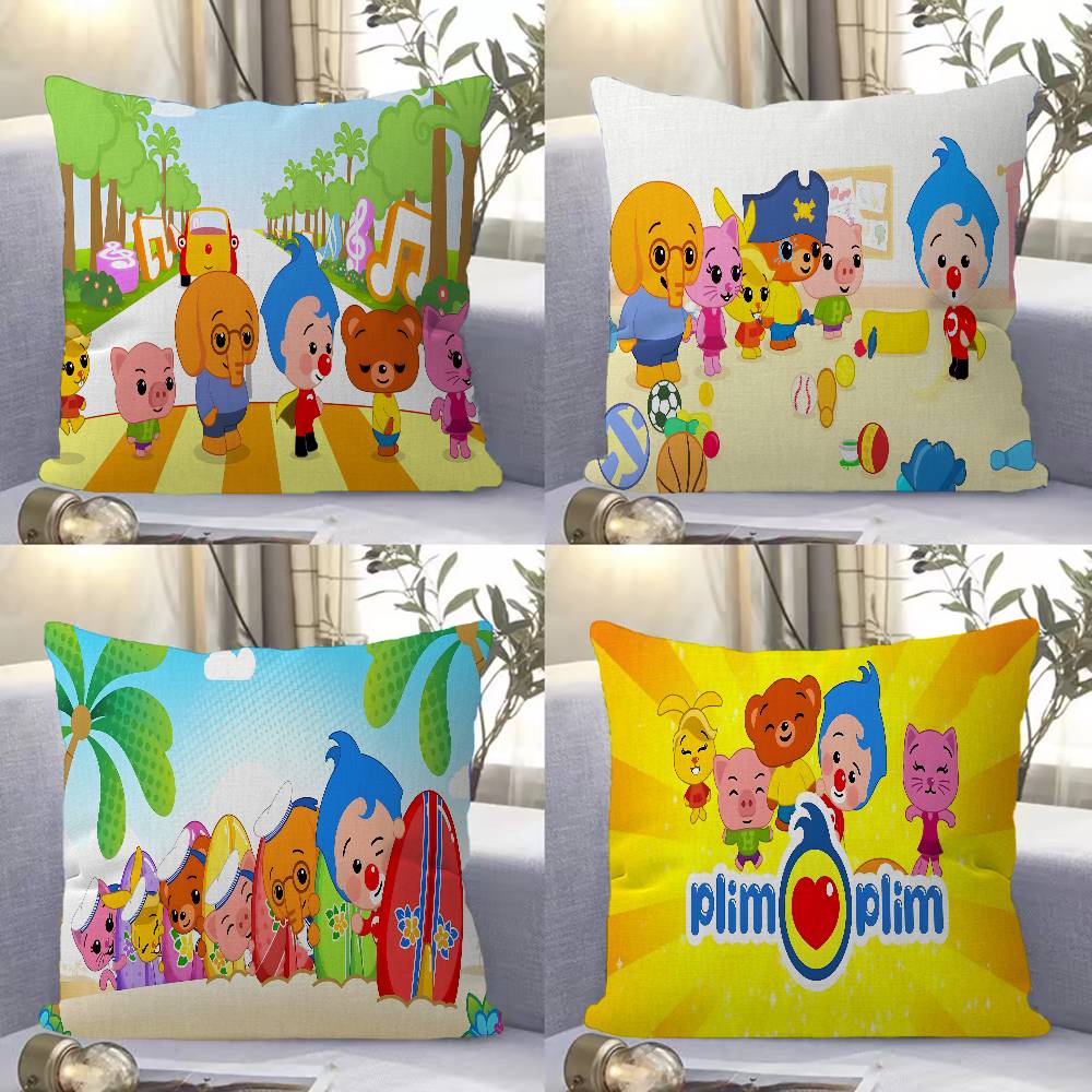 PPlim PPlim Pillowcase toon Gift Cushion Cover Bedroom Home Sofa Chair Seat Decor pillow case