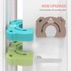 Kitchen Bedroom Door Clip Soft Door Stopper Guard Baby Kids Safety Finger Protector