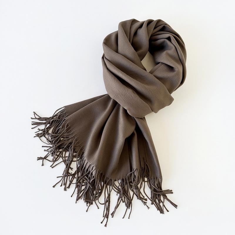 Wholesale autumn and winter warm scarf cashmere solid color gift scarf shawl new imitation cashmere scarf women