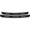 GEFR3 Carbon Fiber Auto Protective Rear Trunk Bumper Guard 3D Stickers For Citroen C1 C2 C3 C4 C5 C6 C8 C4L DS3 DS4 DS5LS Accessories