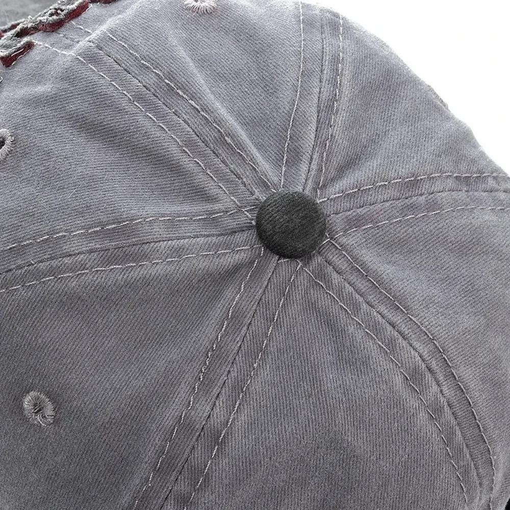 Letter Embroidered Baseball Cap Retro Hip Hop Gorras New Trucker Cap Outdoor Sports