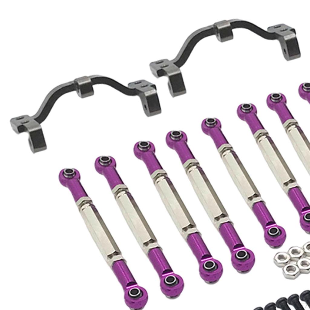 1:16 алюминиевых регулируемых комплектов с тяговым основанием для сиденья для WPL B14 C24 FY, гусеничного багги, аксессуар «сделай сам»