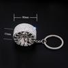 Car Wheel Shape Crystal Wheel Keychain Crystal Crystal Tire Wheel Rim Pendant  Souvenir