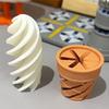 Декорация для рожка с мороженым Имитация Реалистичная 3D-печатная модель десерта для детских ролевых игр Милый реквизит для пекарни Уникальный подарок для любителей еды