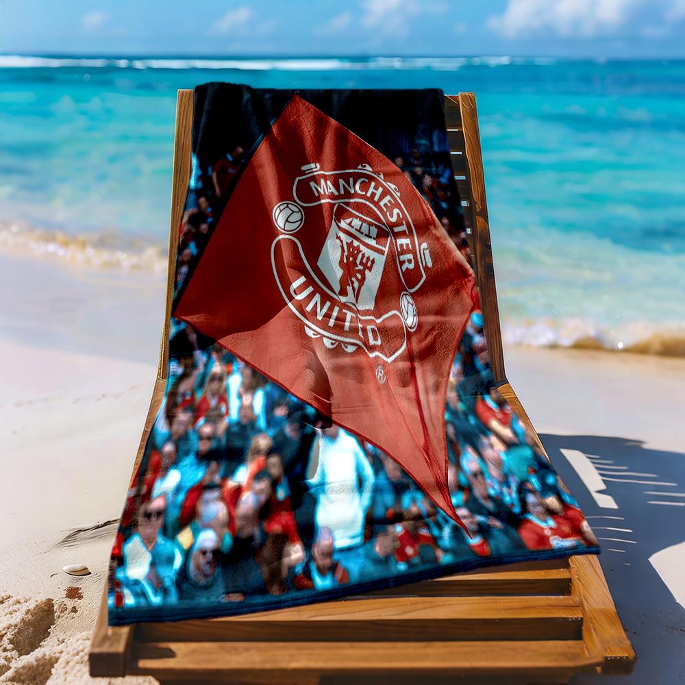 Manchester Beach Towel Soft Durable Quickdry Comfortable Lightweight Suitable For Swimming Gym Camping Yoga Vacation