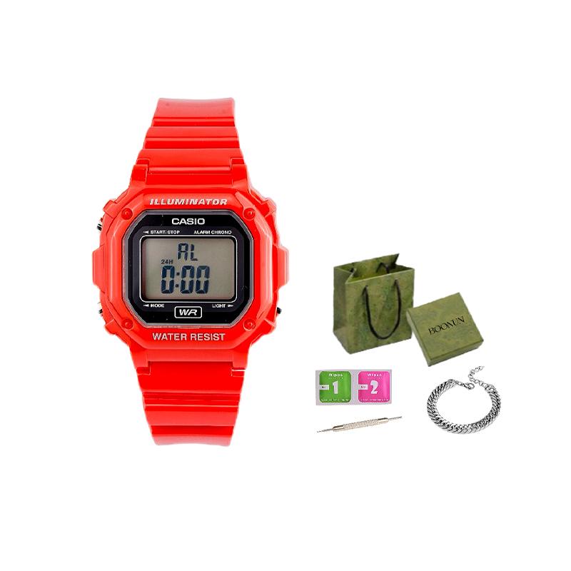 Casio Женские Черные Часы 42,5 мм F-108WHC-4AJF F-108WHC-4AJF