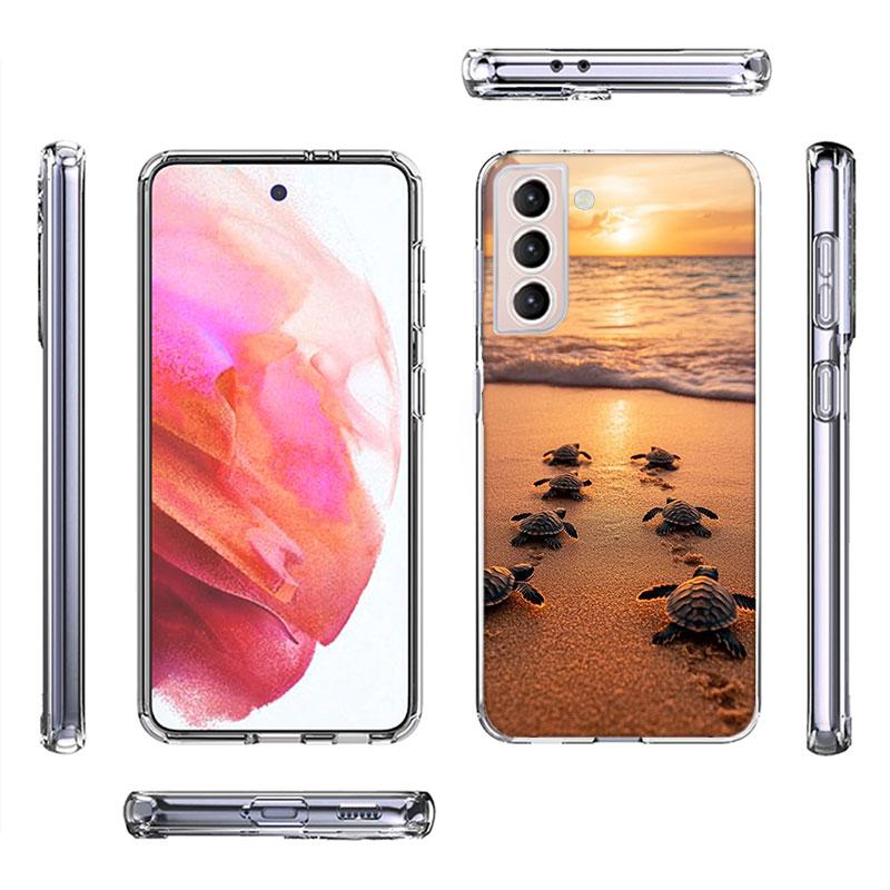 Чехол для телефона «Маленькая черепаха ползет к морю» для Samsung A16 A26 A36 A56 A17 A15 A25 A35 A55 A14 A24 A34 A54 A04S A05S G