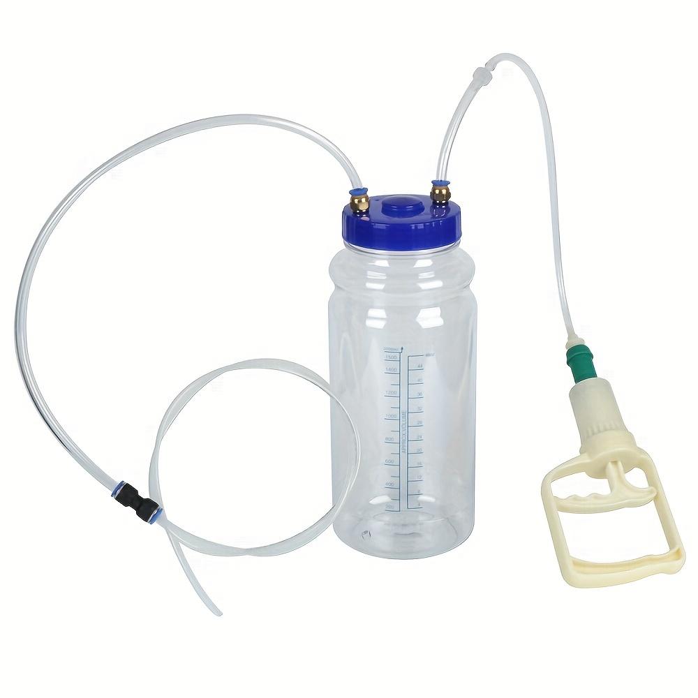 1 шт. Универсальный 67,63 унц. ПЭ для ручной вакуумной замены масла, Беспроводной всасывающий инструмент для обслуживания автомобиля, Батарея не требуется