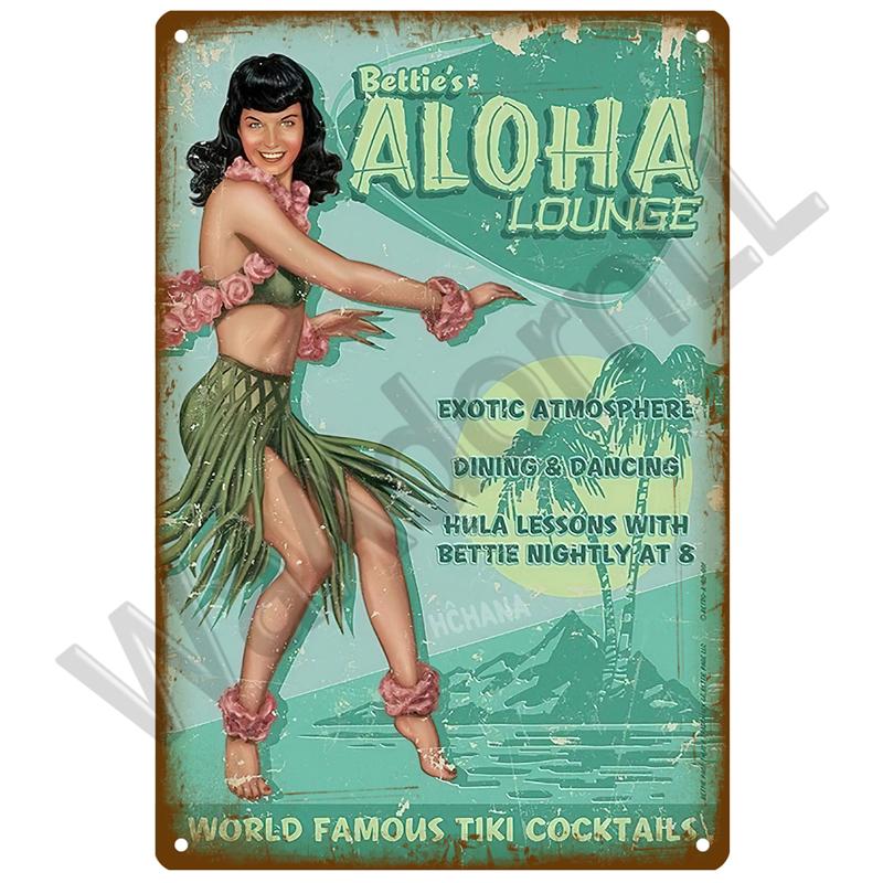 Пляжная жестяная табличка, металлическая табличка, винтажная летняя металлическая настенная табличка, пляжный декор для пляжного бара, пляжного домика, приморская декоративная тарелка