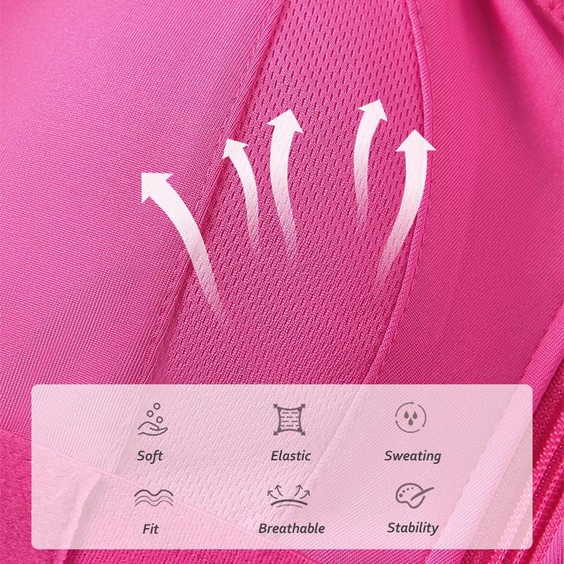 Aiithuug Sexy Zip Front Closure Strappy Criss Cross Yoga Bra Women's Padded Shockproof Gathered Seamless Wireless Sport Gym Bras