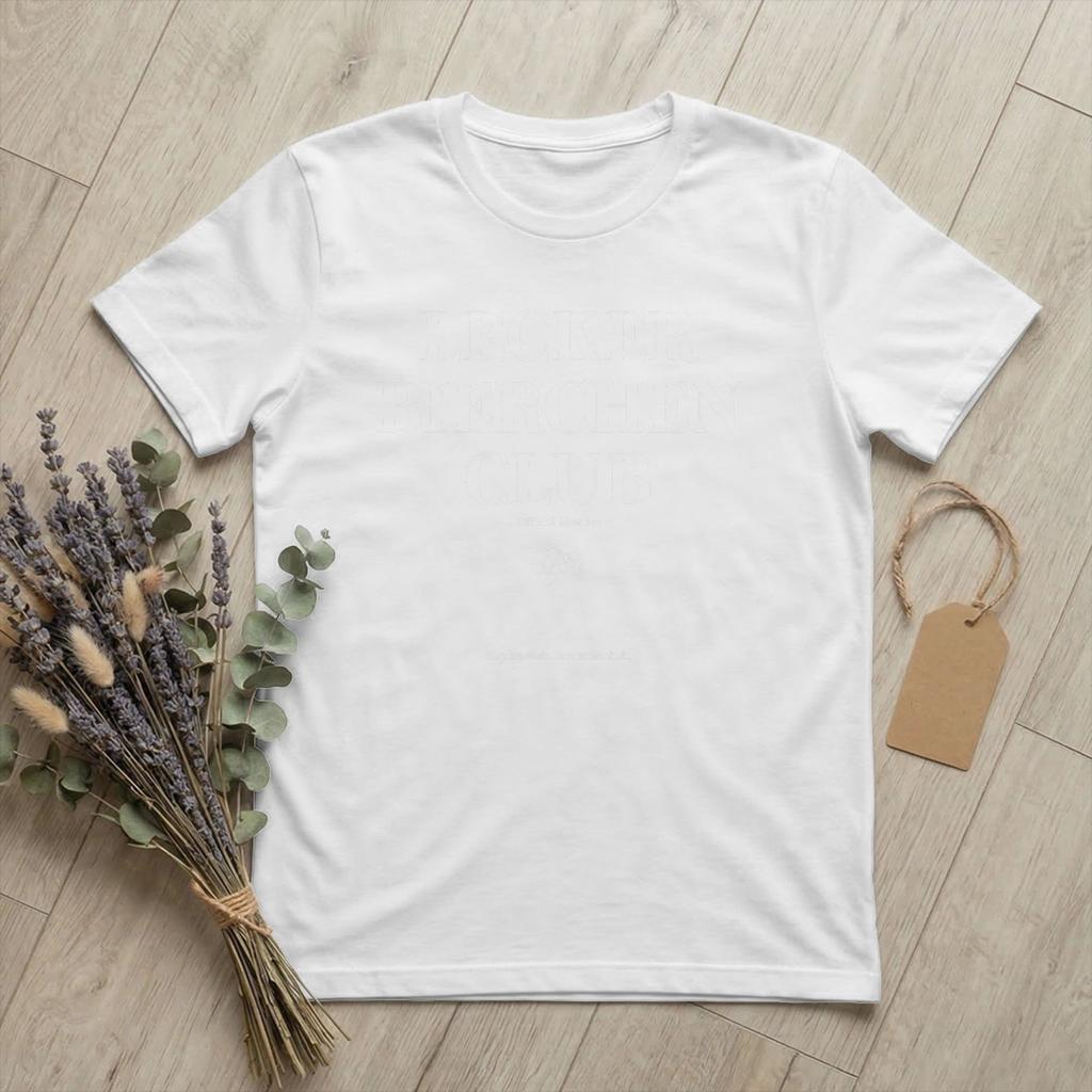 Unisex Lecker Bierchen Club T Shirt Tasty Beer Drinking 100 Cotton Clothes Casual Short Sleeve O Neck Tees Graphic TShirts
