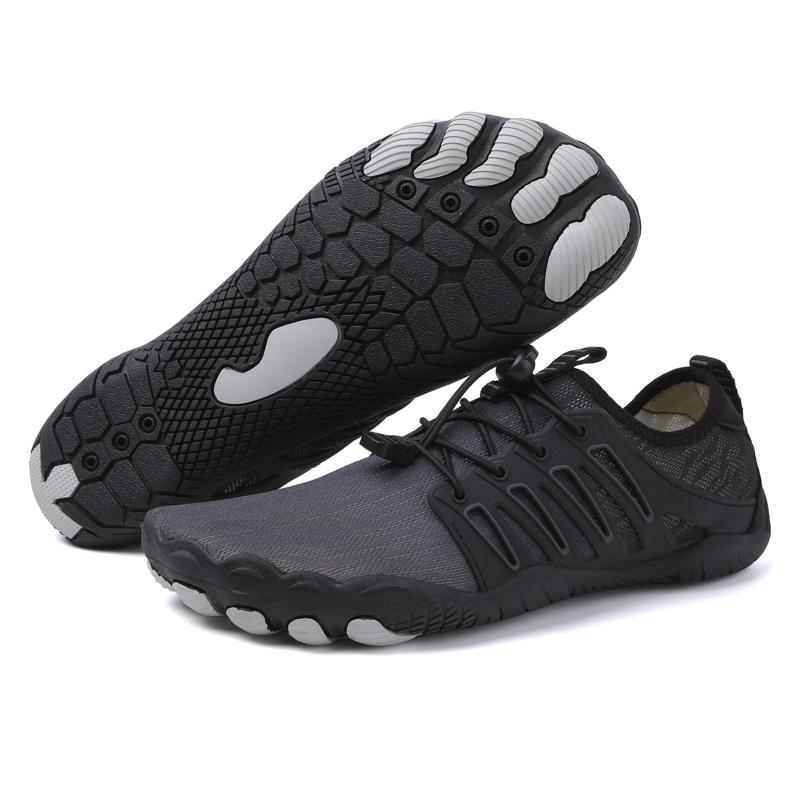 36-46 Beach Shoes Couple Models Fast Dry High Elastic Cloth Men's Outdoor Beach Shoes Traces of Stream of Water Sports Sailing Shoe