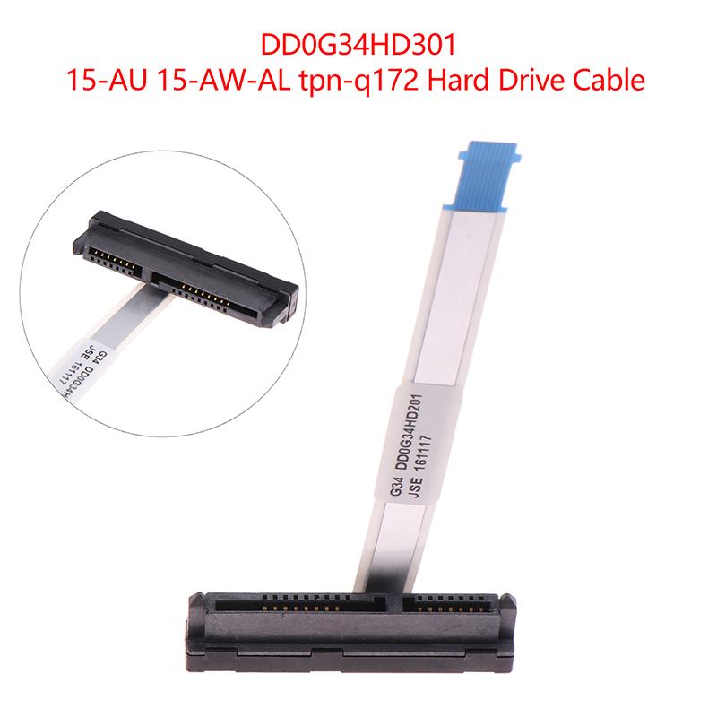 Для HP 15-AU 15-AW-AL Tpn-q172 Разъем жесткого диска Шлейф HDD Кабель для ноутбука Ремонт Замена Аксессуары DD0G34HD301