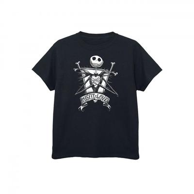 Хлопковая футболка Misfit Love Jack Skellington для мальчиков