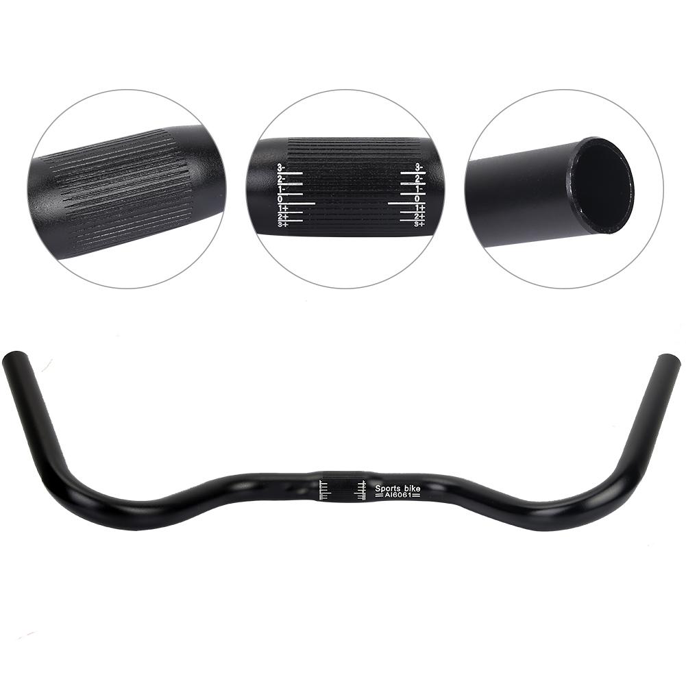 Винтажные классические ручки Алюминиевый сплав Велосипедный руль для горного дорожного велосипеда