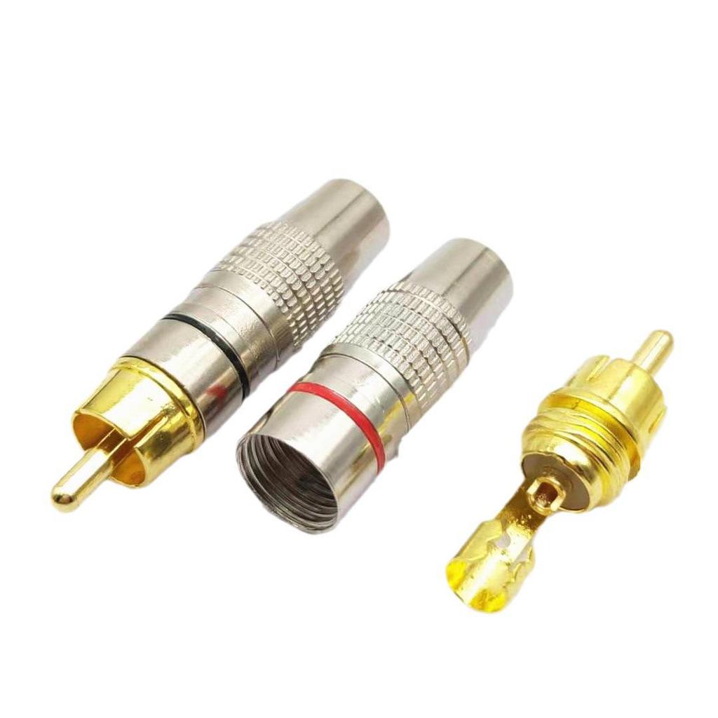 Кабель с позолоченным коаксиальным аудиоштекером RCA (Большой, 270RCA)