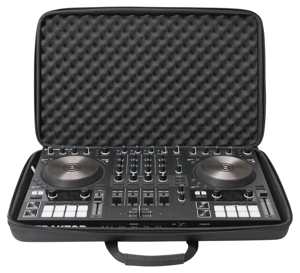 MAGMA CTRL Case XL Plus Hard Shell Case Fits Omnis Mixstream Pro Traktor Kontrol S4 and Similar Sized DJ Duo, +, DDJ-SR2, MK3, Controllers.