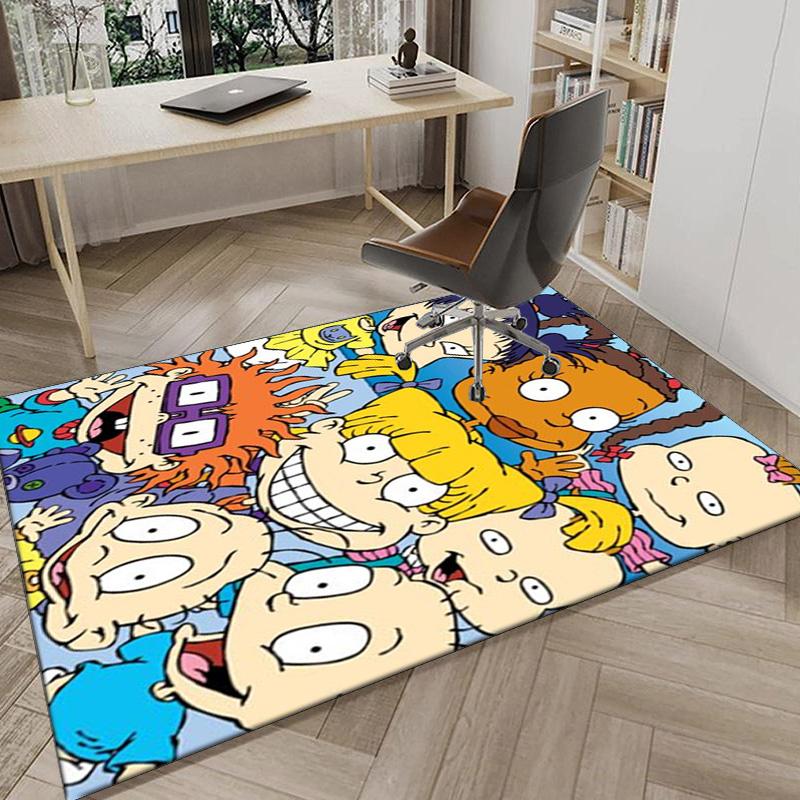 Rugr-ats: Urban Adventure Carpet, Chair Rug,Rug for Office Bedroom living rooms, Doormat decor Fan Gift Christmas Gift