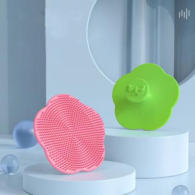 Детская расческа для волос Милая детская фетальная головка Толстая чистящая силиконовая щетка Новорожденный Мягкий гребень для волос Массажер для головы Аксессуар для ухода за ребенком