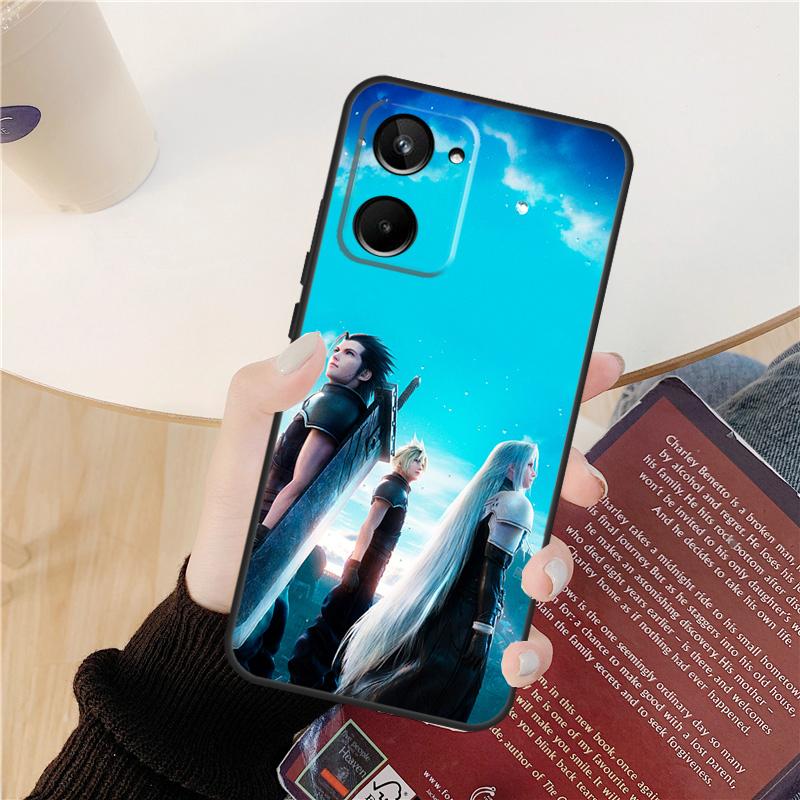 Final Fantasy Case For Realme 14 12 10 11 13 Pro Plus GT 6 6T 5 GT7 Pro C61 C55 C51 C21Y C25S C67 C75 C53