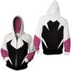 Мужская толстовка с капюшоном Gwen Spider, застежка-молния, куртка для осени и зимы, повседневная