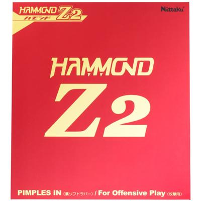 Накладка для настольного тенниса Nittaku Hammond Z2 ITTF, сертифицированная Ассоциацией настольного тенниса, красная, толстая NR8591 (Международный