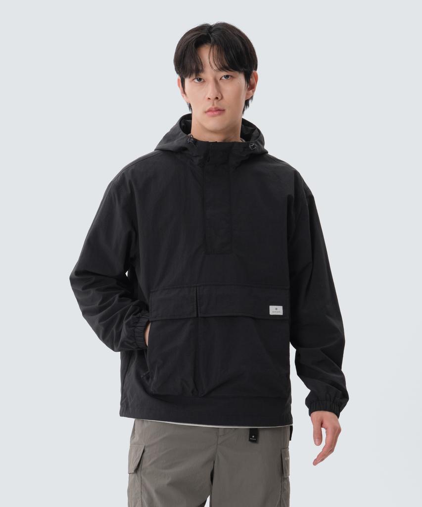 Анорак для кемпинга Snowpeak Apparel (S25Zmcan10) Темно-серый