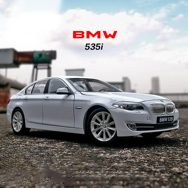 Welly 1/24 BMW 535i Металлическая модель автомобиля Литье под давлением и игрушечные транспортные средства Модель автомобиля Масштабная миниатюрная модель автомобиля для детей