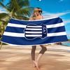 Atletico Talleres Design Beach Towel, Quick-drying, Easy to Care for, Suitable for Both Fitness and Beach Vacations,Sports Essential