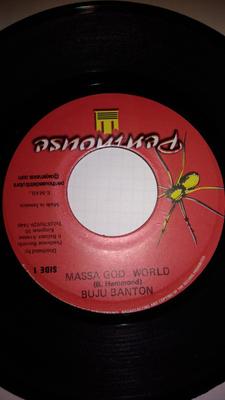 Пластинка 7 дюймов BUJU BANTON - Massa God World none Penthouse Recor Ямайка Регги, Ска и Даб Б/у